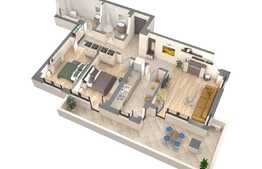 Apartament 3 camere, 99.91 mp, decomandat, Zona Nicolina