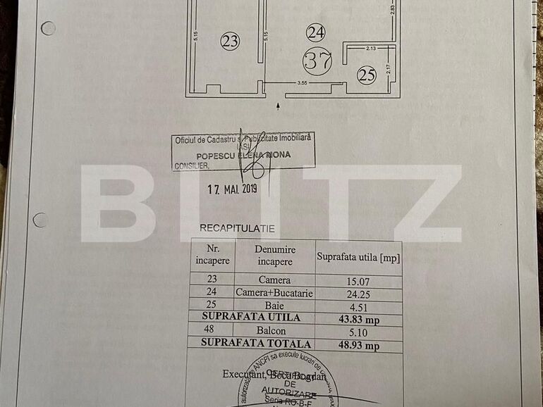 Apartament de vânzare 2 camere Cug - 95482AV | BLITZ Iași | Poza1