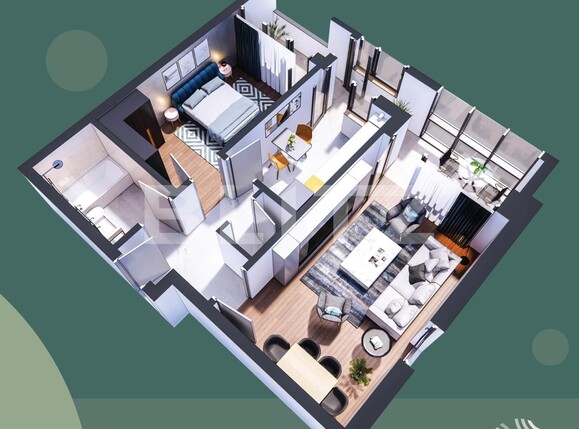 Apartament de vânzare 2 camere Hlincea - 96326AV | BLITZ Iași | Poza3