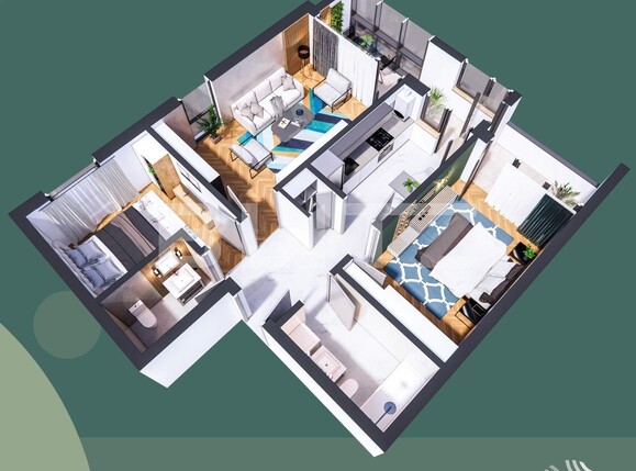 Apartament de vânzare 3 camere Hlincea - 96330AV | BLITZ Iași | Poza3