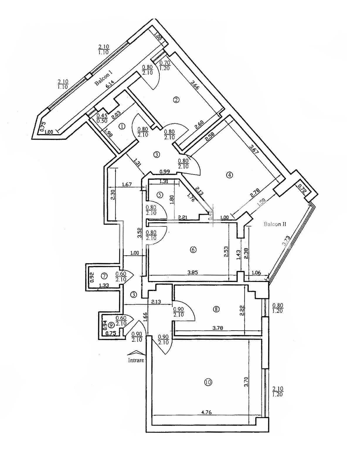 Apartament de vânzare 4 camere Dacia - 96651AV | BLITZ Iași | Poza1