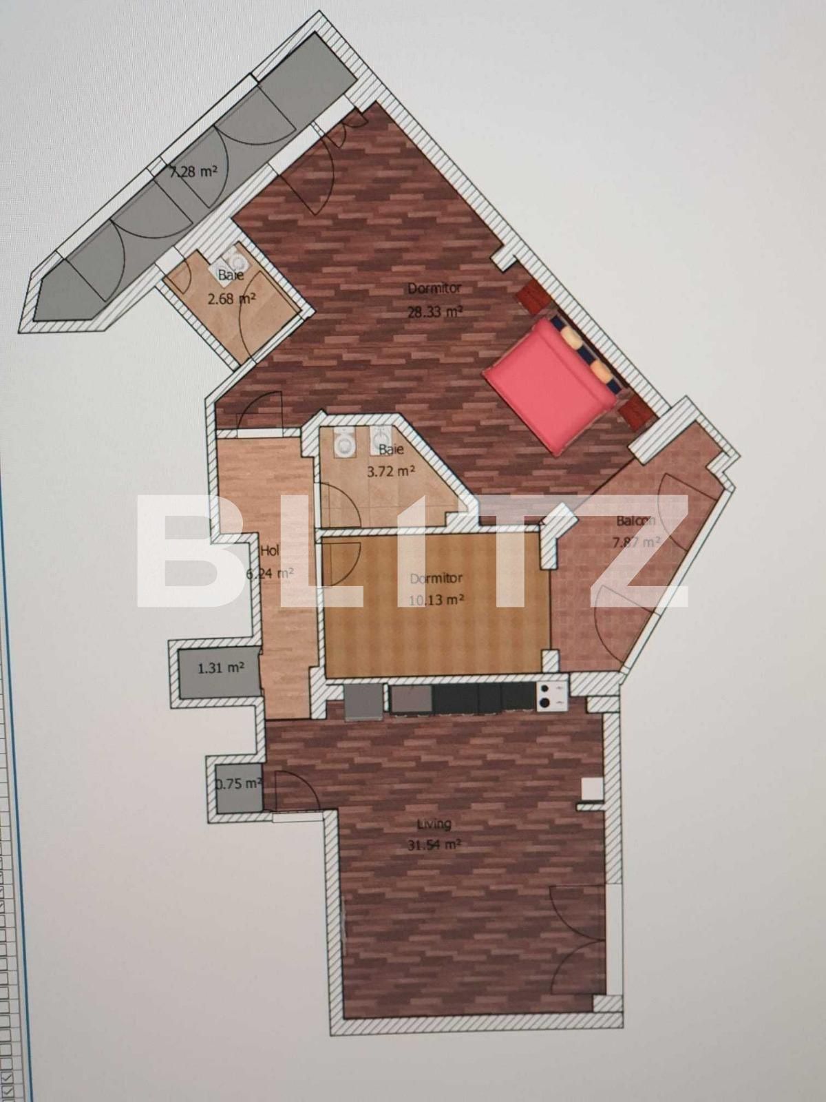 Apartament de vânzare 4 camere Dacia - 96651AV | BLITZ Iași | Poza2