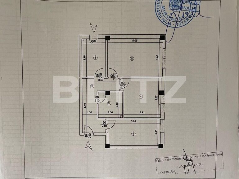 Apartament de vânzare 3 camere Lunca Cetatuii - 97982AV | BLITZ Iași | Poza1