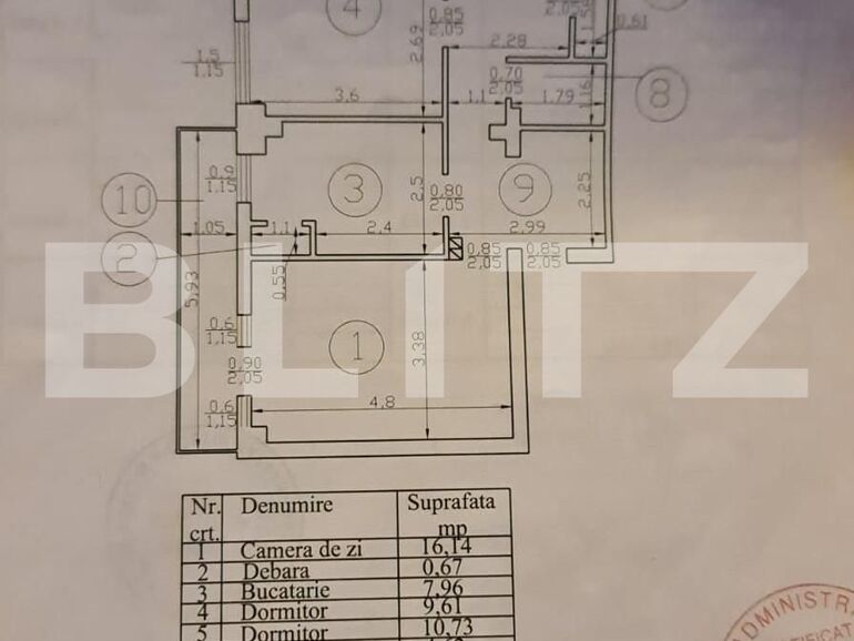 Apartament de vânzare 3 camere Podul de Fier - 98581AV | BLITZ Iași | Poza1