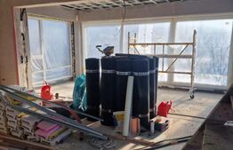 Vand vila in constructie 