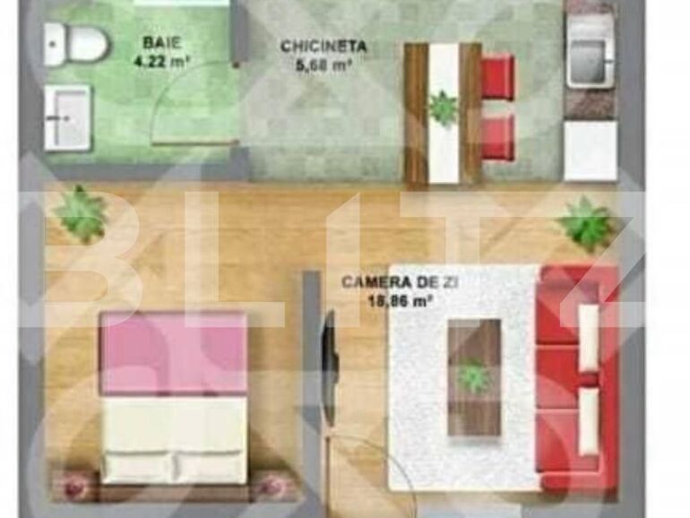 Apartament de vânzare 2 camere Baile Felix - 105391AV | BLITZ Oradea | Poza1