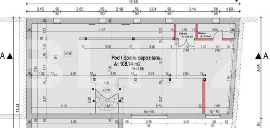 Spațiu comercial de închiriat Ultracentral - 106030SIC | BLITZ Oradea | Poza7