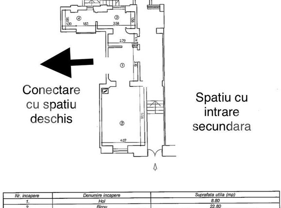 Spațiu comercial de închiriat Ultracentral - 106923SIC | BLITZ Oradea | Poza5