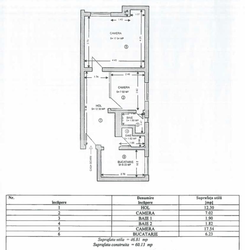 Apartament de închiriat 2 camere Central - 107075AI | BLITZ Oradea | Poza1