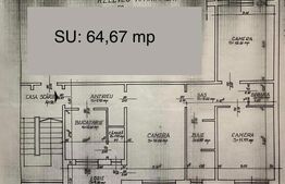 Apartament de 3 camere, 65 mp, strada Transilvaniei, Rogerius