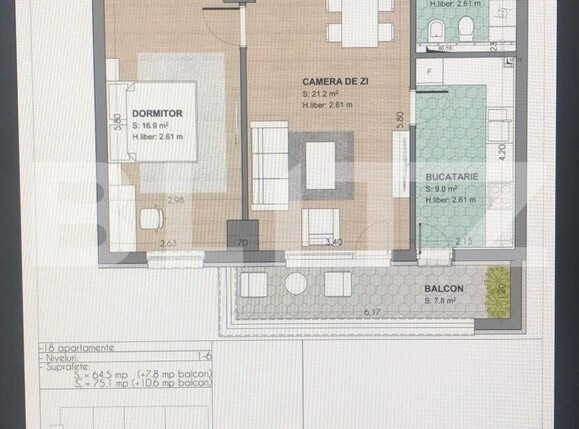 Apartament de vânzare 2 camere Ultracentral - 108411AV | BLITZ Oradea | Poza8