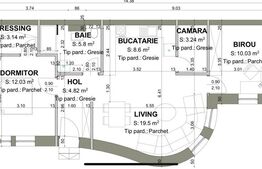 Apartament de 3 camere, 70 mp, Ultracentral