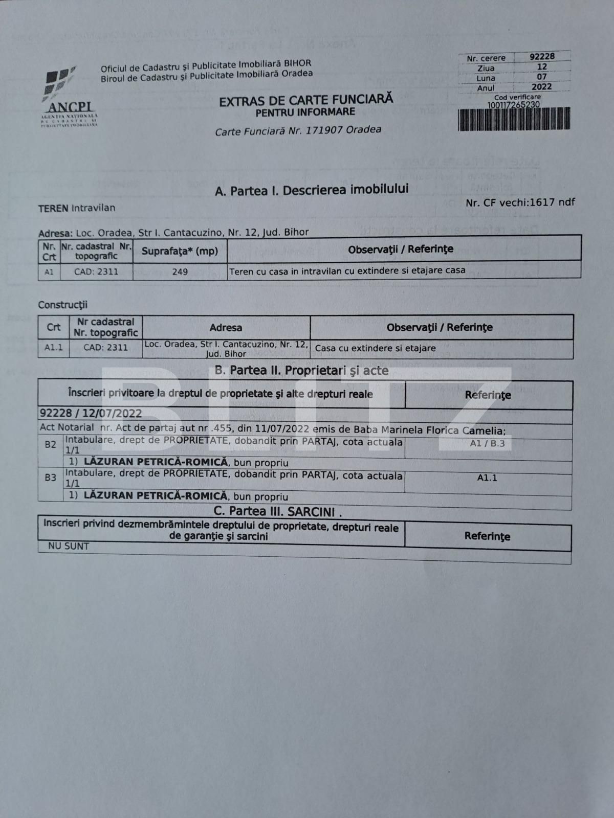 Casa de vânzare 6 camere Rogerius - 110102CV | BLITZ Oradea | Poza3