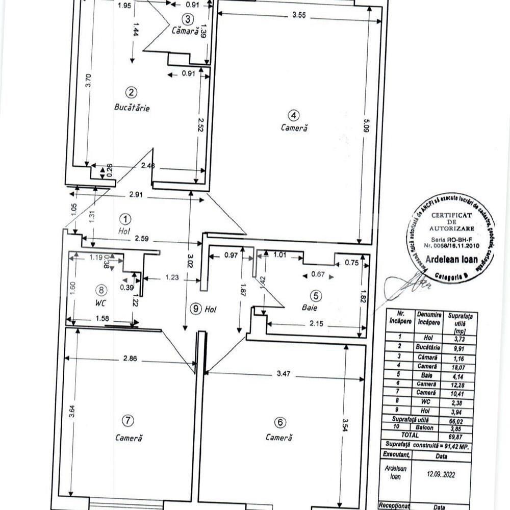 Apartament de vânzare 3 camere Rogerius - 111505AV | BLITZ Oradea | Poza2