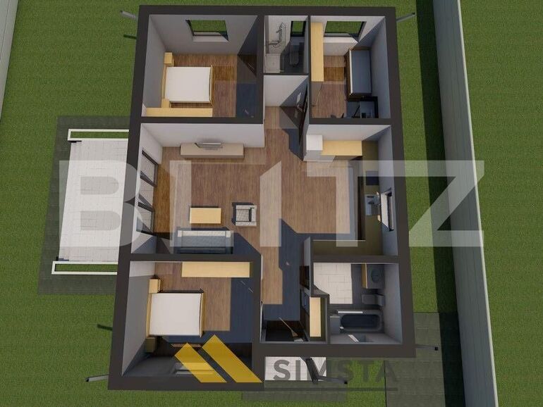 Casa de vânzare 4 camere Santandrei - 119593CV | BLITZ Oradea | Poza1