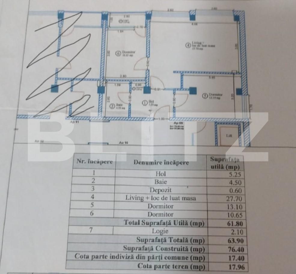 Apartament de vânzare 3 camere Iosia-Nord - 119886AV | BLITZ Oradea | Poza1
