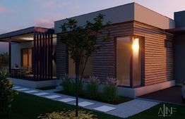 Casa noua finisata, in Saldabagiu, 103 mp util, 600 mp teren