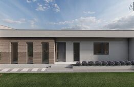 Casa noua finisata, in Saldabagiu, 103 mp util, 600 mp teren