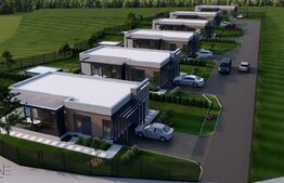 Casa noua finisata, in Saldabagiu, 103 mp util, 600 mp teren