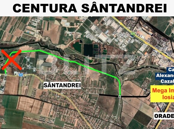 Teren de vânzare Santandrei - 123104TV | BLITZ Oradea | Poza1