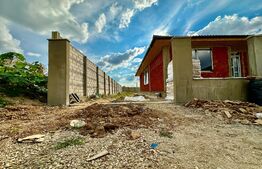 Casă nouă în Oncea cu 3 cam, living, 2 băi la stadiu de semifin.