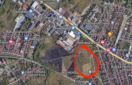 Teren intravilan calea Clujului, 5190 mp cu utilitati