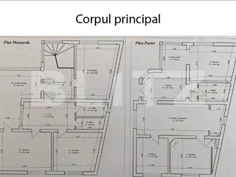 Casa de vânzare 7 camere Central - 128259CV | BLITZ Oradea | Poza1