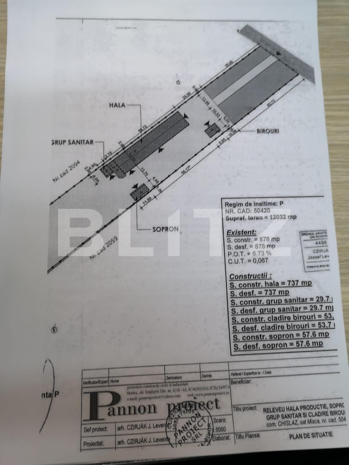 Spațiu industrial de închiriat Nord-Est - 130829SII | BLITZ Oradea | Poza1