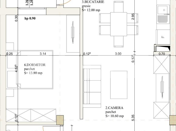 Apartament de vânzare 2 camere Oncea - 131986AV | BLITZ Oradea | Poza4