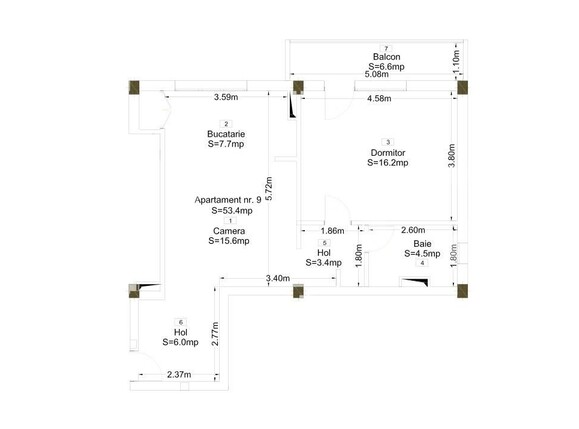 Apartament de vânzare 2 camere Oncea - 131990AV | BLITZ Oradea | Poza3