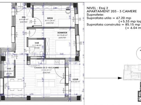 Apartament de vânzare 3 camere Iosia - 135734AV | BLITZ Oradea | Poza2