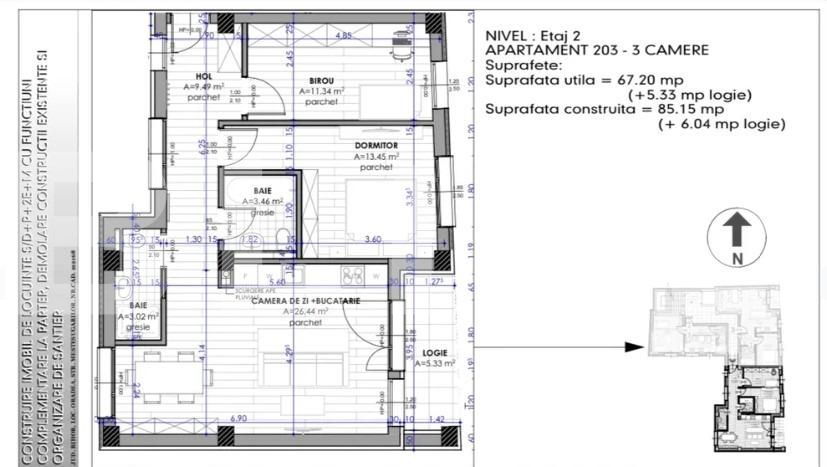 Apartament de vânzare 3 camere Iosia - 135734AV | BLITZ Oradea | Poza2