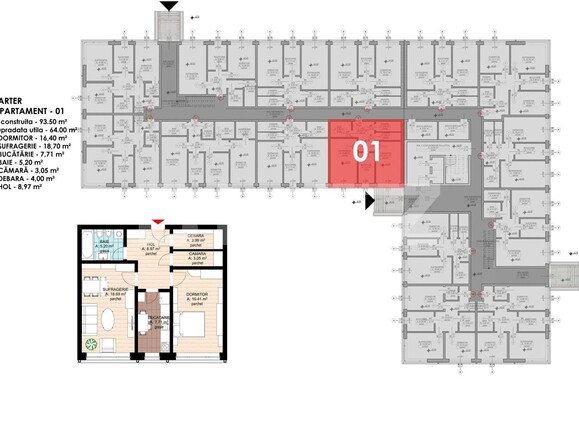 Apartament de vânzare 2 camere Nufarul - 136566AV | BLITZ Oradea | Poza3