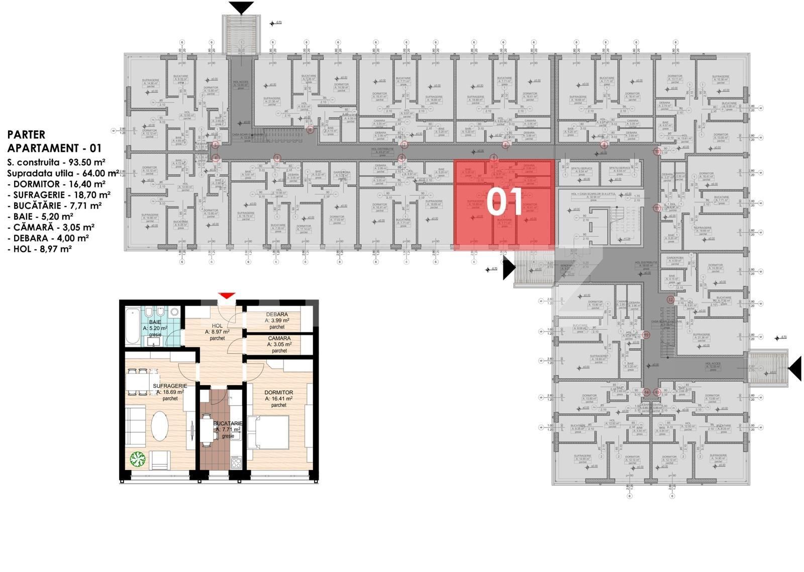 Apartament de vânzare 2 camere Nufarul - 136566AV | BLITZ Oradea | Poza3