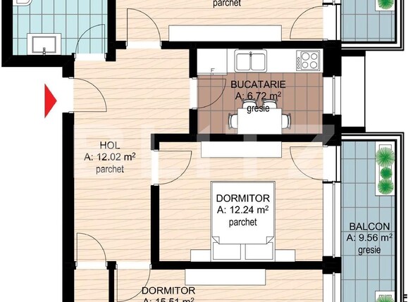 Apartament de vânzare 3 camere Nufarul - 136577AV | BLITZ Oradea | Poza1