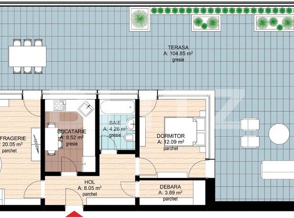 Apartament de vânzare 2 camere Nufarul - 136592AV | BLITZ Oradea | Poza2