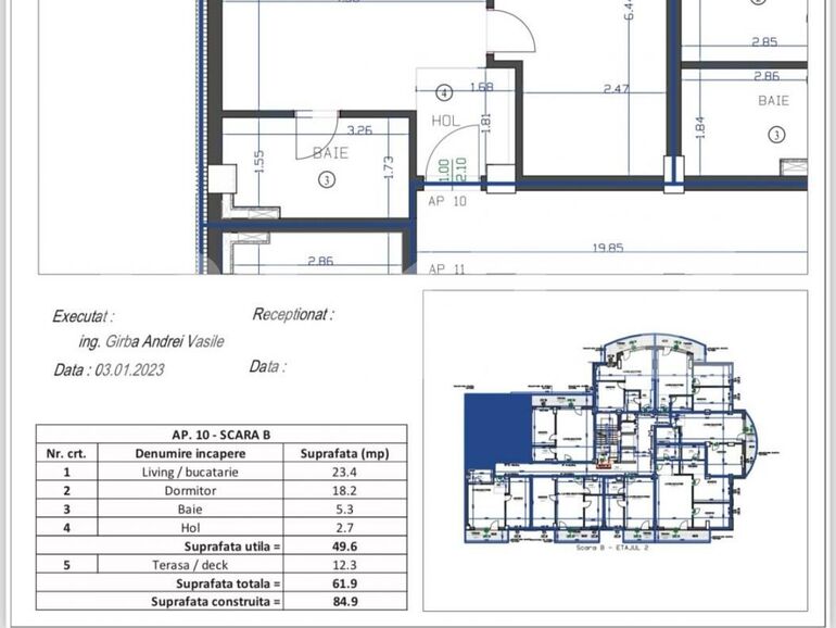 Apartament de vânzare 2 camere Central - 136980AV | BLITZ Oradea | Poza1