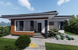 Casa cu 4 camere la roșu,finisat sau la cheie, 107 mp, zona Santandrei 