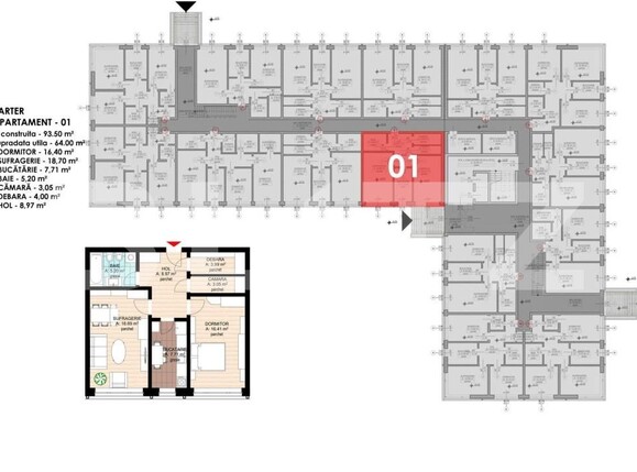 Apartament de vânzare 2 camere Nufarul - 141370AV | BLITZ Oradea | Poza3