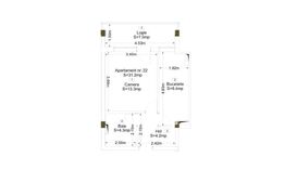 Comision 0! Apartament 1 camera, semifinisat, zona SUPERBA