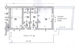 Casa zona ultracentral, 3 camere, 80mp