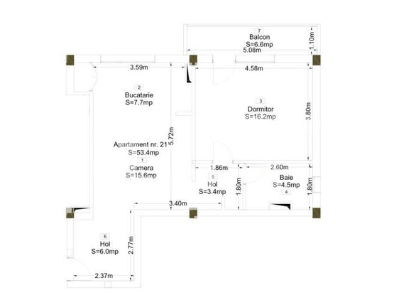 Apartament de vânzare 2 camere Oncea - 146721AV | BLITZ Oradea | Poza1