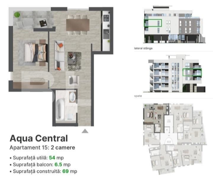 Apartament de vânzare 2 camere Central - 146865AV | BLITZ Oradea | Poza2