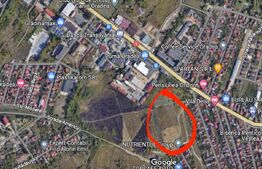 Teren intravilan calea Clujului, 5190 mp cu utilitati