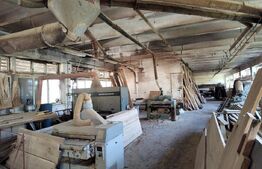 Fabrica de mobila zona Marghita. Hala 1200mp + 500mp depozit pe teren 5000mp