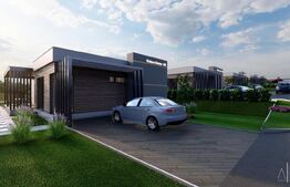 Casa noua finisata, in Saldabagiu, 110 mp util, 620 mp teren