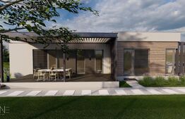 Casa noua finisata, in Saldabagiu, 110 mp util, 620 mp teren