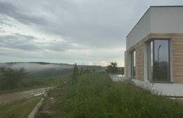 Casă nouă mediteraneană pasivă 3 camere, 105 mp utili, teren 630 mp, drum privat