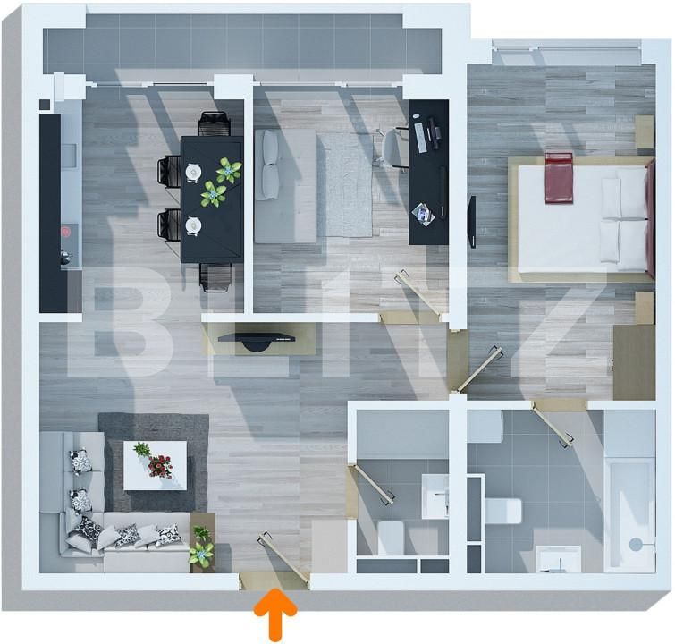 Apartament de vânzare 3 camere Central - 151107AV | BLITZ Oradea | Poza7