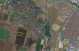 Ocazie in zona excelenta! 25100 mp teren de vanzare in Santandrei